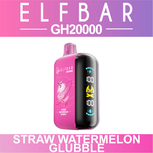 ELF BAR Disposable GH20000 Straw Watermelon Glubble ONT