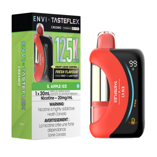 ENVI X TasteFlex Cresmo 125K   S. Apple Ice