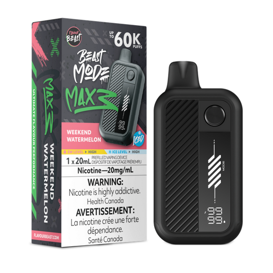 Flavour Beast Disposable Mode Max 3 60K Weekend  Watermelon ONT