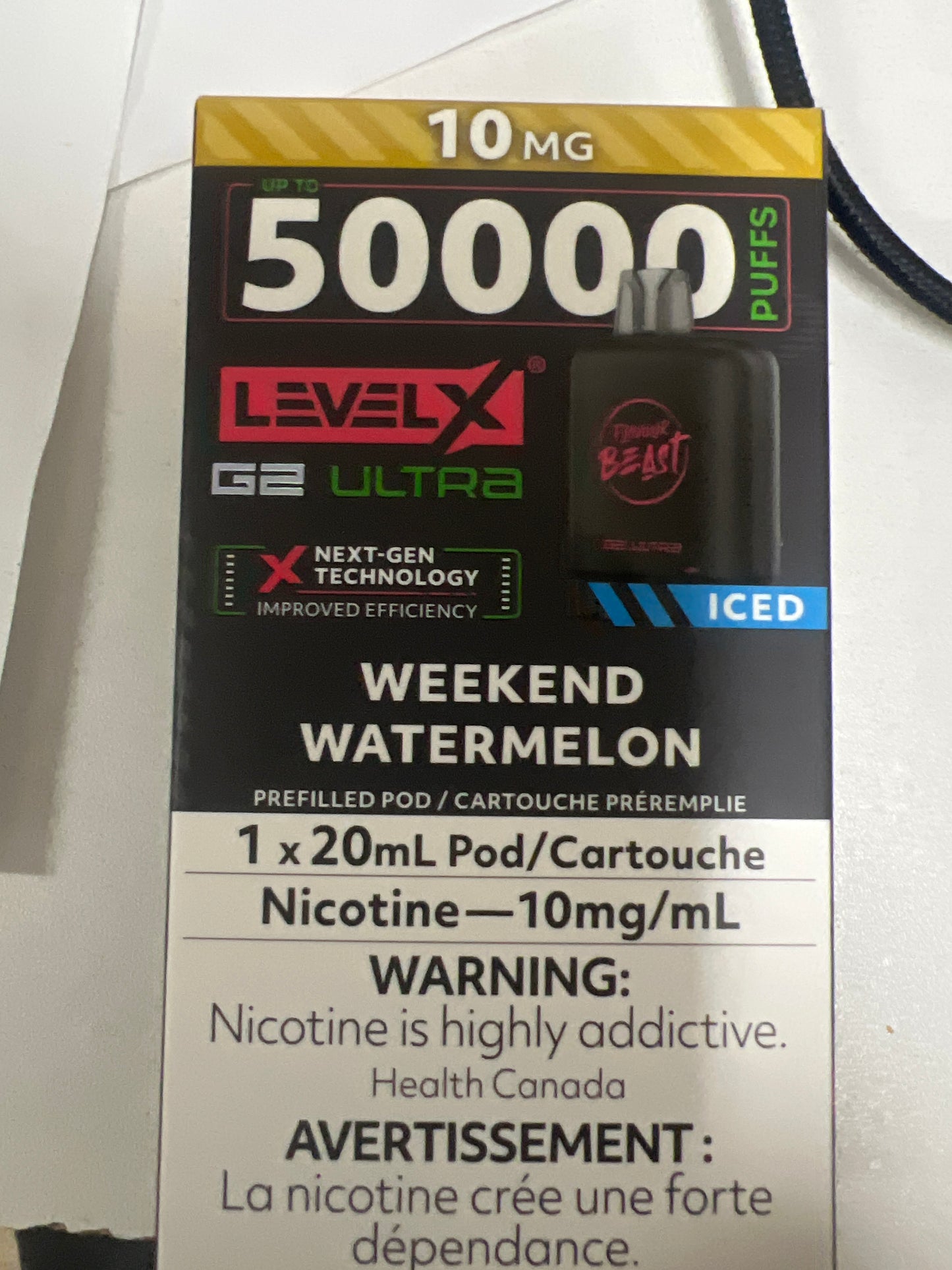 Flavour Beast G2 Ultra Level X PODS Weekend Watermelon Iced