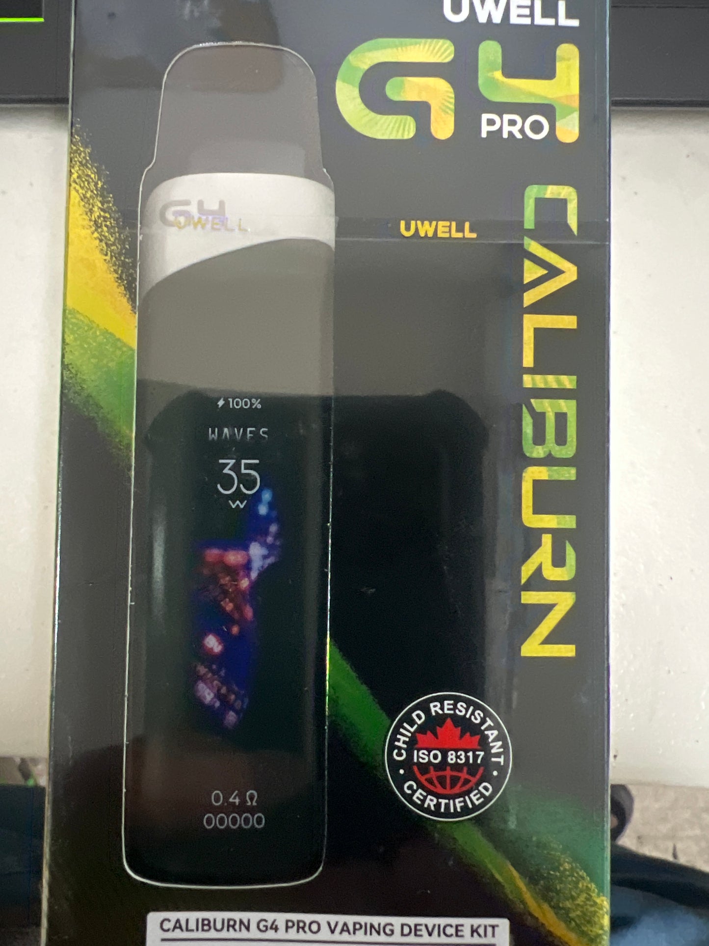 Caliburn G4 Pro Device Kit Frost White