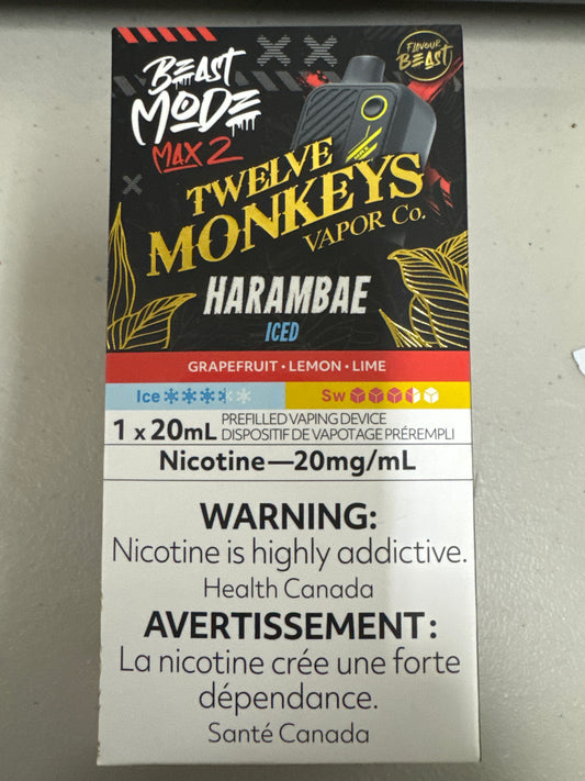 Flavour Beast Disposable Mode Max 2 50K Harambae Iced ONT