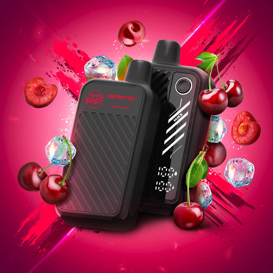 Flavour Beast Disposable Mode Max 2 50K Cherry Blast Iced ONT