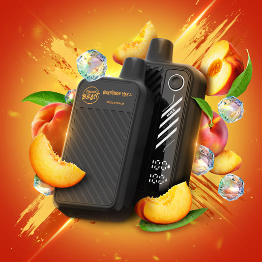 Flavour Beast Disposable Mode Max 2 50K Frizzy Peach Iced ONT