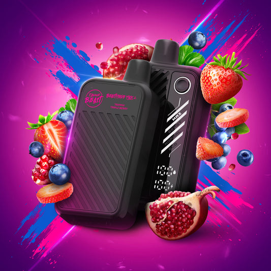 Flavour Beast Disposable Mode Max 2 50K Trippin' Triple Berry ONT