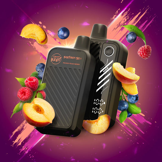 Flavour Beast Disposable Mode Max 2 50K Packin' Peach Berry ONT