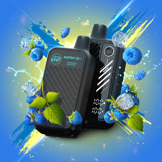 Flavour Beast Disposable Mode Max 2 50K Super Sour Blue Razz Iced ONT