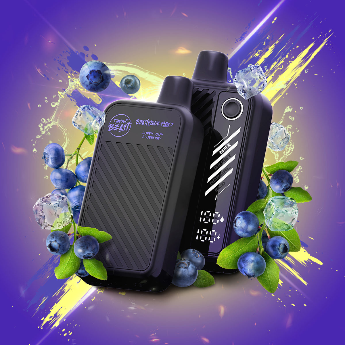 Flavour Beast Disposable Mode Max 2 50K Super Sour Blueberry Iced ONT