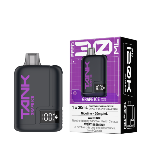Feed Tank 120K Disposable Grape Ice