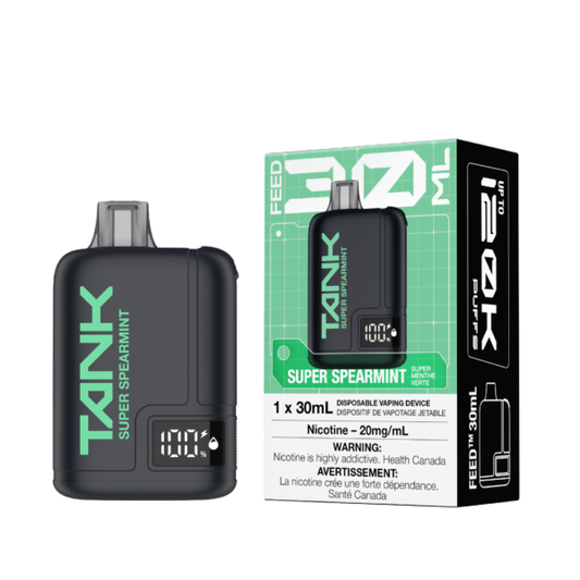 Feed Tank 120K Disposable Super Spearmint