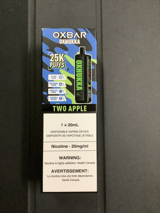 OXHUKKA 25K Disposable Two Apple ONT