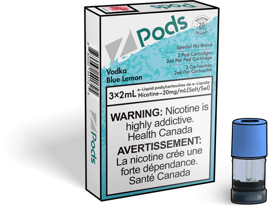 Z Lab Zpods Vodka Blue Lemonade (3x2ml)