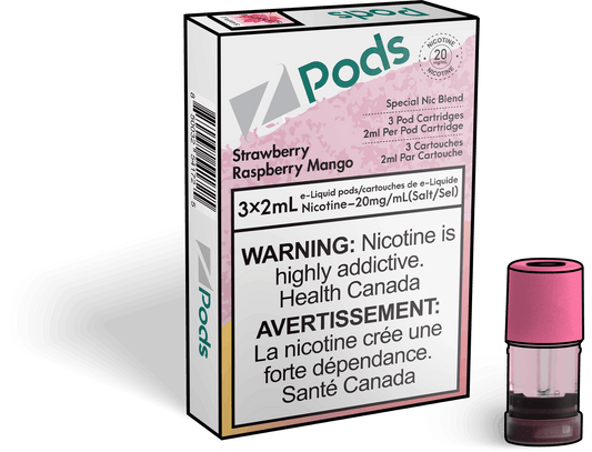 Z Lab Zpods Strawberry Raspberry Mango (3x2ml)