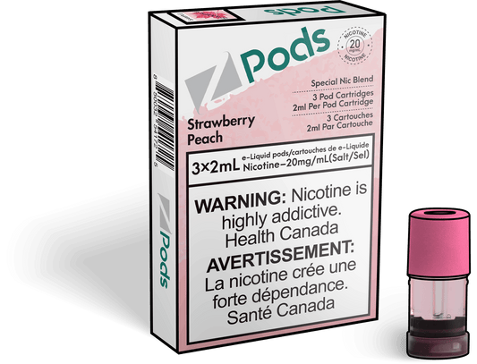 Z Lab Zpods Strawberry Peach (3x2ml) ONT