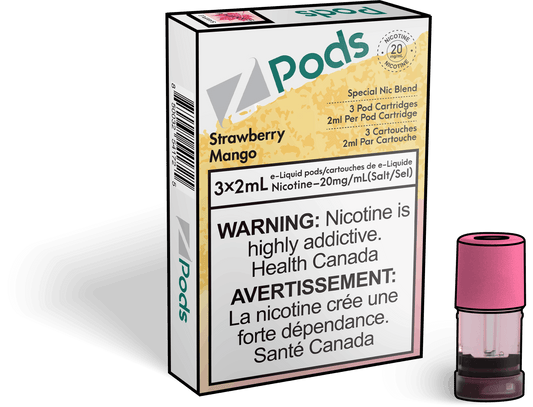 Z Lab Zpods Strawberry Mango (3x2ml) ONT