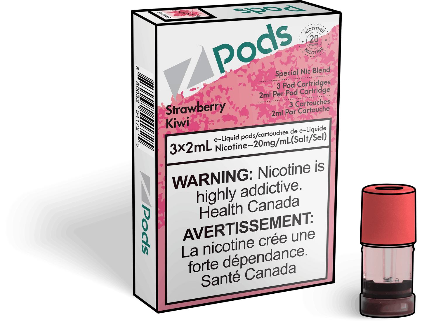 Z Lab Zpods Strawberry Kiwi (3x2ml)