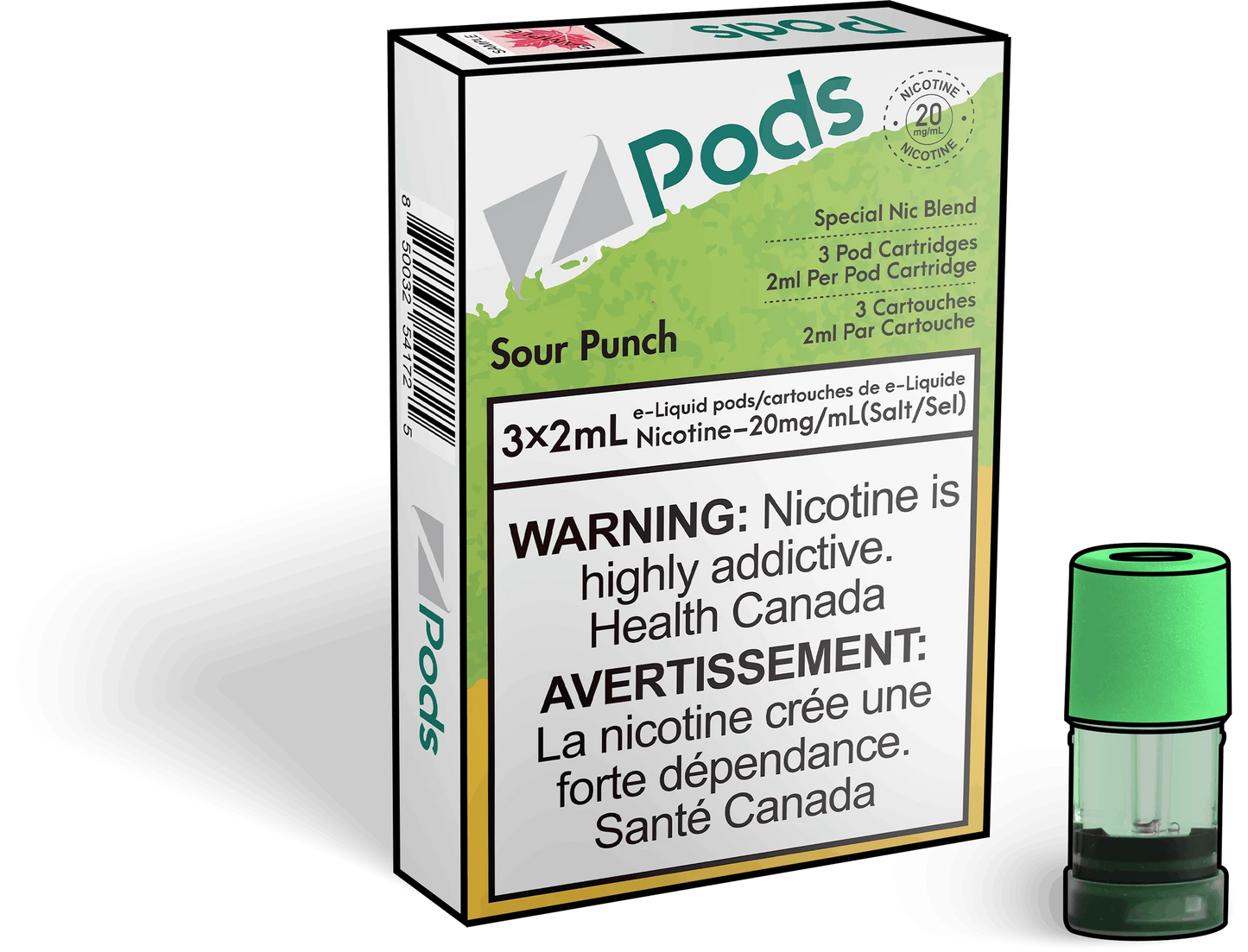 Z Lab Zpods Sour Punch (3x2ml)