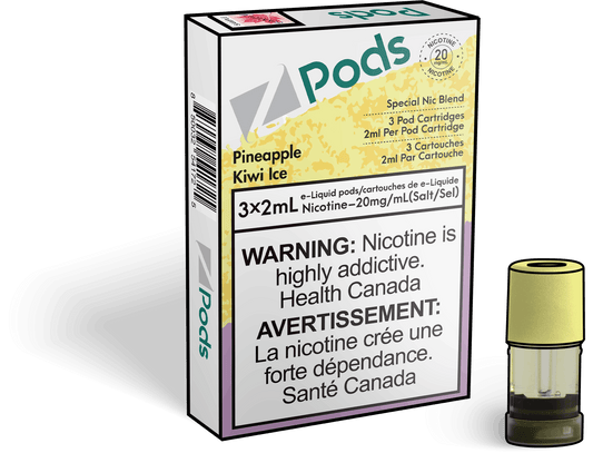 Z Lab Zpods Pineapple Kiwi Ice (3x2ml) ONT