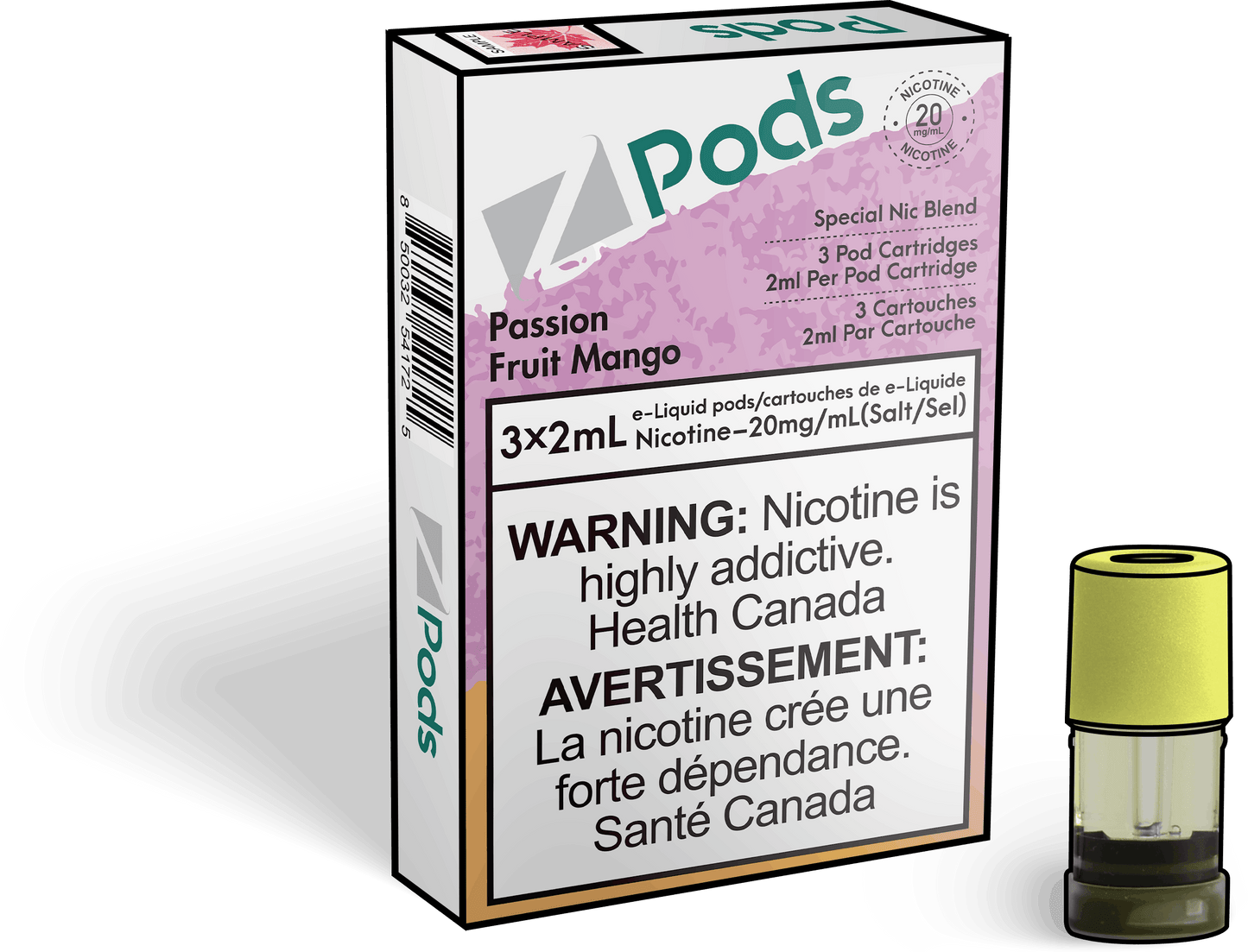 Z Lab Zpods Passionfruit Mango (3x2ml)