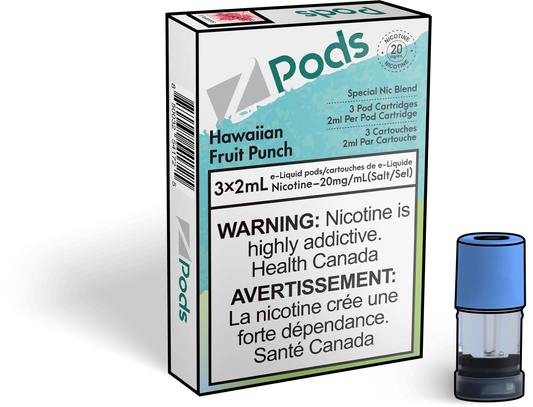 Z Lab Zpods Hawaiian Fruit Punch (3x2ml)