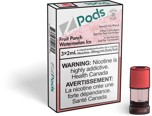 Z Lab Zpods Fruit Punch Watermelon Ice