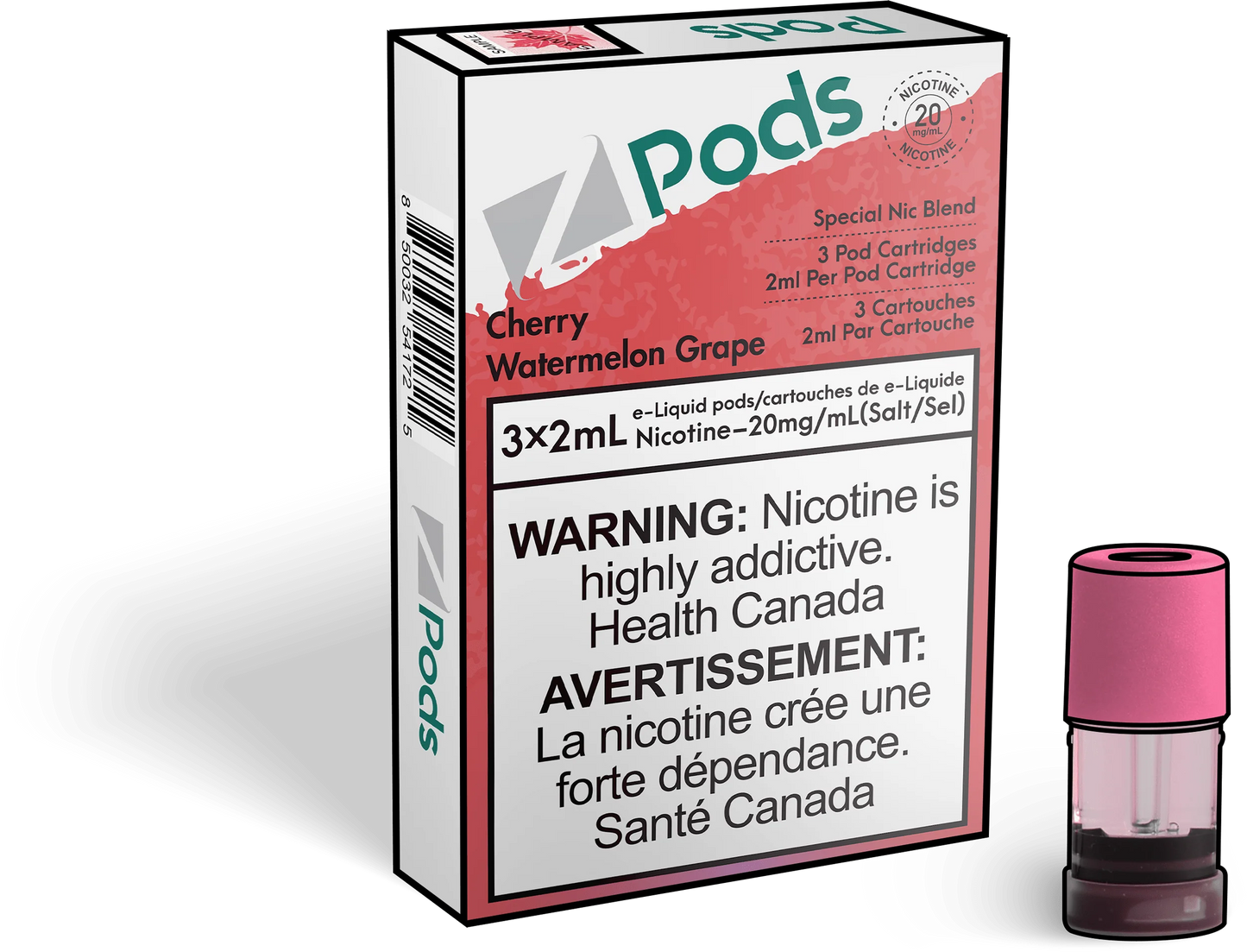 Z Lab Zpods Cherry Watermelon Grape (3x2ml)