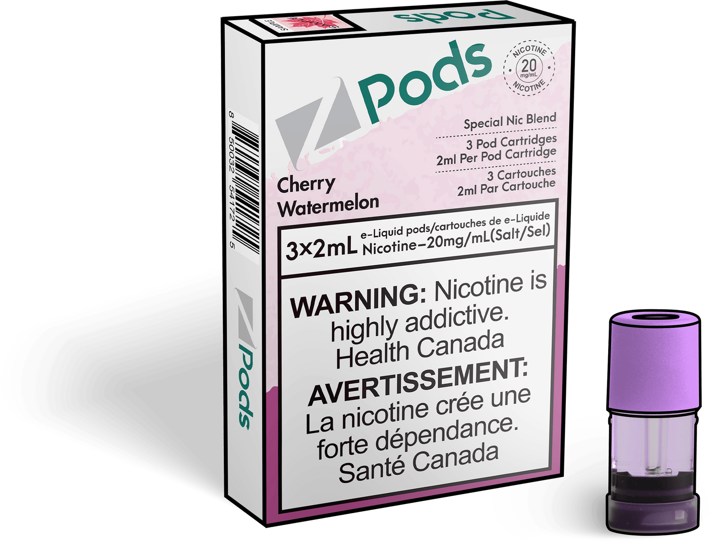 Z Lab Zpods Cherry Watermelon (3x2ml)