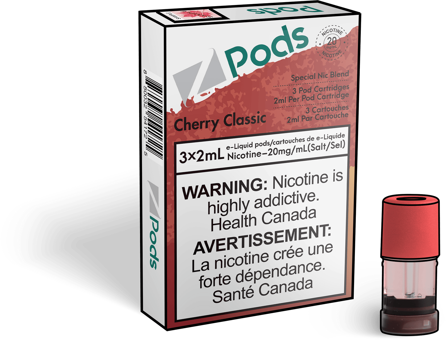 Z Lab ZPods Cherry Classic (3X2ml) ONT