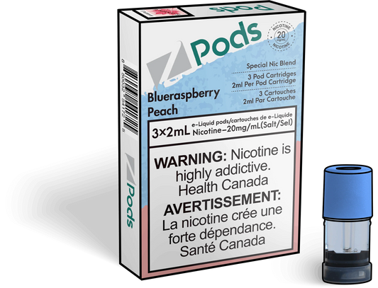 Z Lab Zpods Blueraspberry Peach (3x2ml) ONT