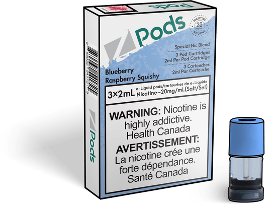 Z Lab Zpods Blueberry Raspberry Squishy (3x2ml)