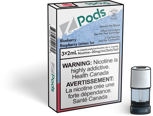 Z Lab Zpods Blueberry Raspberry Lemon Ice (3x2ml)