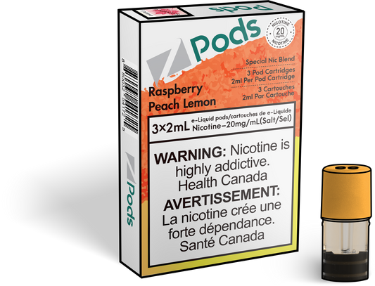 Z Lab Zpods Raspberry Peach Lemonade (3x2ml)