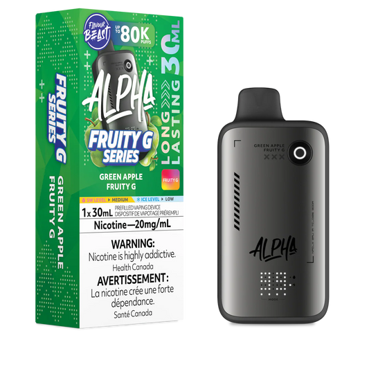 Flavour Beast Disposable Alpha 80K Fruity G Green Apple
