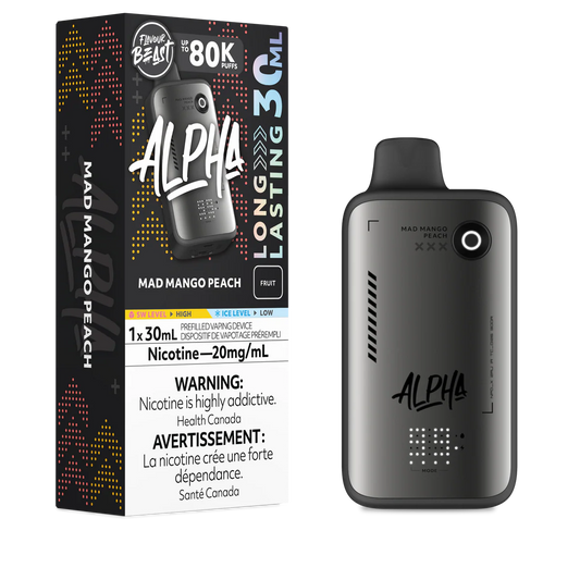 Flavour Beast Disposable Alpha 80K Mad Mango Peach