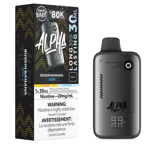 Flavour Beast Disposable Alpha 80K Bussin Banana Iced