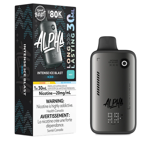 Flavour Beast Disposable Alpha 80K Intense Ice Blast Iced