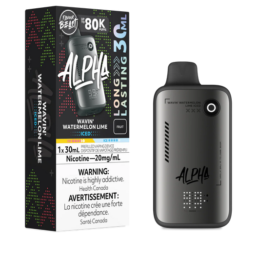 Flavour Beast Disposable Alpha 80K Wavin’ Watermelon Lime Iced