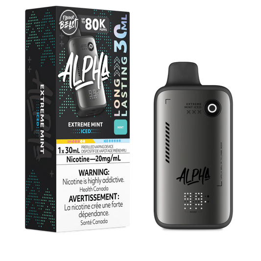 Flavour Beast Disposable Alpha 80K Extreme Mint Iced