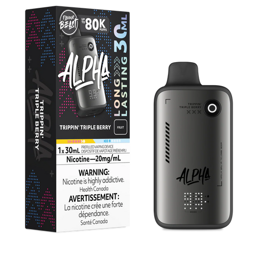 Flavour Beast Disposable Alpha 80K Trippin' Triple Berry