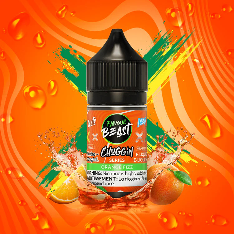 Flavour Beast Salts Orange Fizz Iced ONT