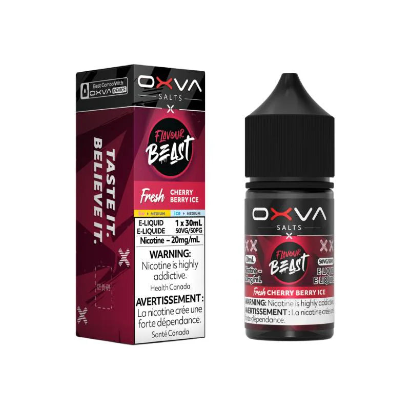 Flavour Beast Salts  OXVA Cherry Berry Ice