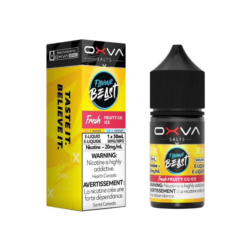 Flavour Beast Salts  OXVA Fruity CG Ice