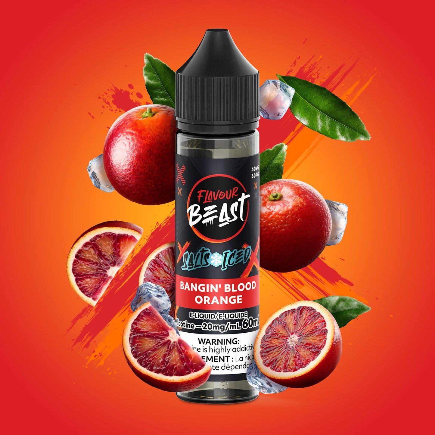 Flavour Beast Salts Bangin’ Blood Orange ONT