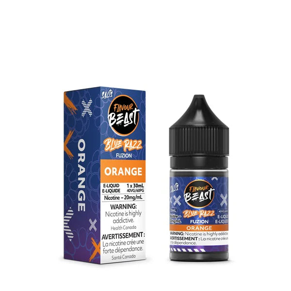 Flavour Beast Salts Blue Razz Fuzion Orange ONT