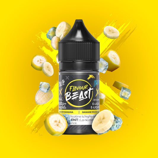 Flavour Beast Salts Bussin Banana Iced ONT