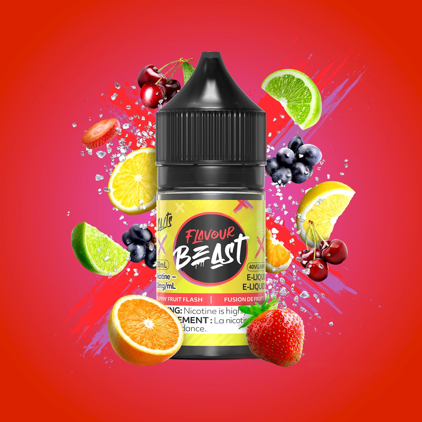 Flavour Beast Salts Flippin’ Fruit Flash ONT