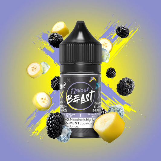 Flavour Beast Salts Blazin’ Banana Blackberry ONT