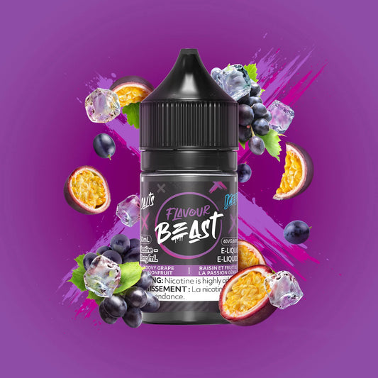 Flavour Beast Salts Groovy Grape Passionfruit