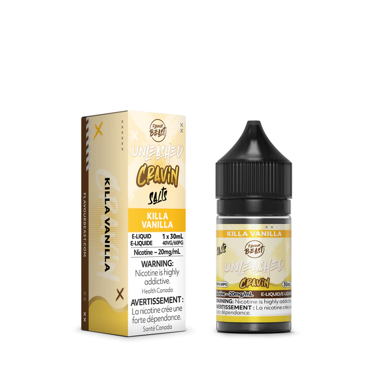 Flavour Beast Salts Unleashed Killa Vanilla ONT