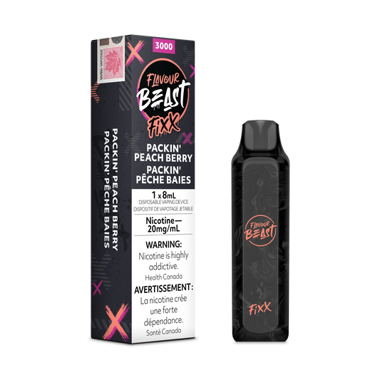 Flavour Beast Disposable Fixx 3000 Packin' Peach Berry